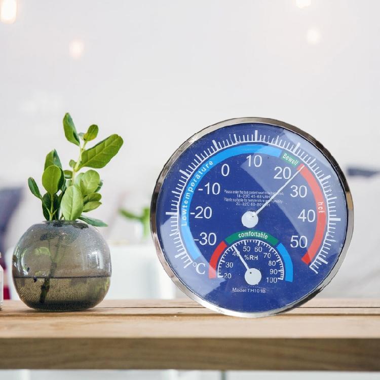 Wall Mount Thermometer Hygrometer Indoor Analog Humidity Meter Gauge Monitor