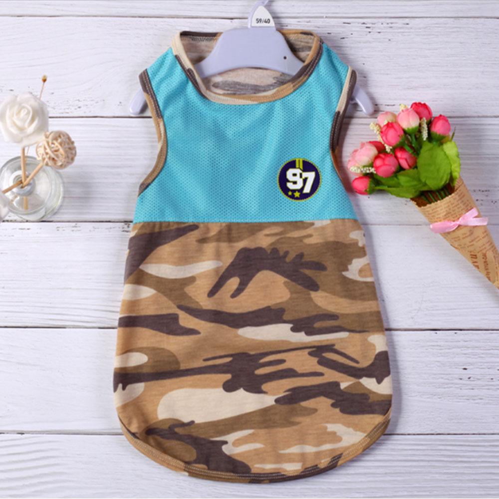 Dog Clothing Summer Vest Pet Teddy Small Dog Golden Retriever Big Dog T Shirt