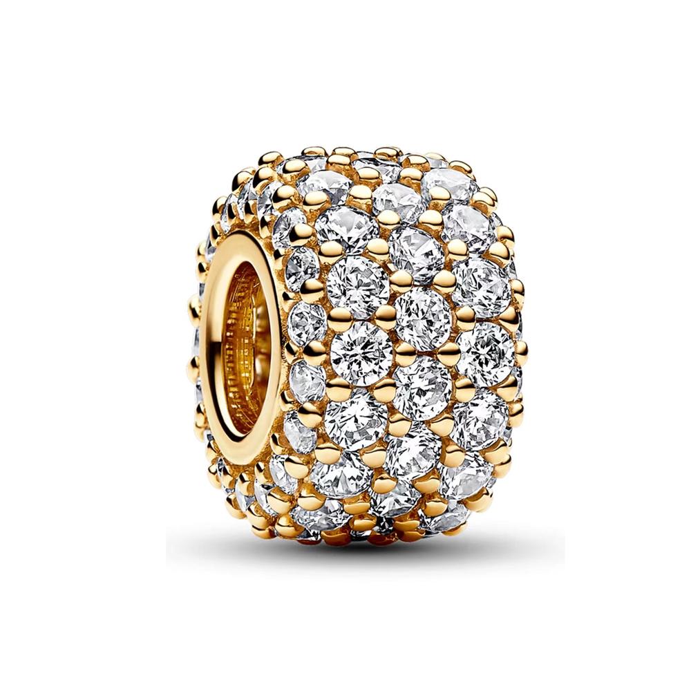 New Gold Plating Bee Family Tree Snake Pine Nuts Charms Beads Fit Original Pendant Bracelet Diy Fashion Woman Jewelry