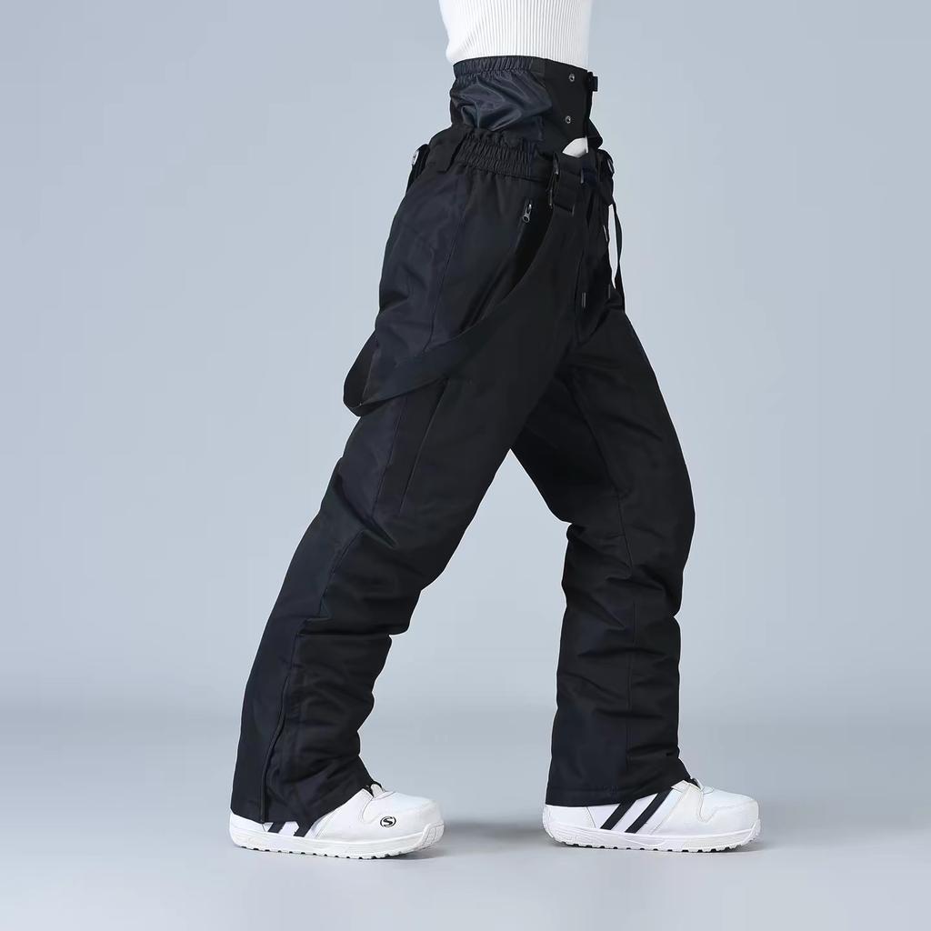 Techwear Style Wearproof Windproof Waterproof Breathable Ski Pants Overalls Man Woman Winter Thicken Warm Snowboarding Trousers