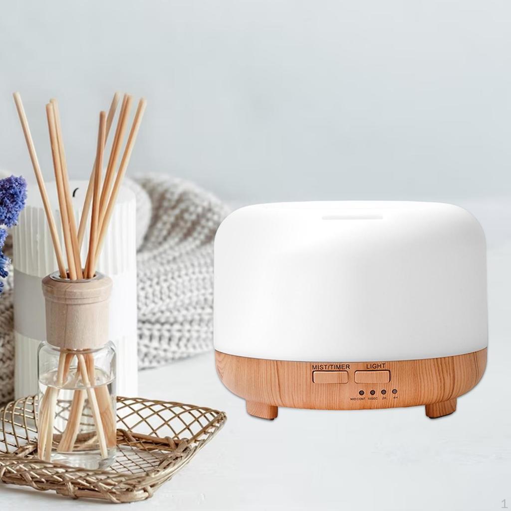 450ml Diffuser With Remote Control Essential Oil Air Humidifiers Quiet Design Waterless