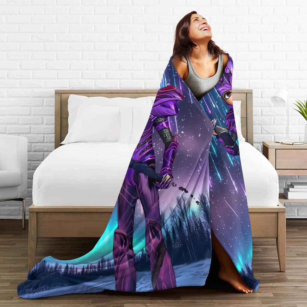 Trollhunters Tales Of Arcadia Blanket Quality Warm Soft Throw Blanket Spring Airplane Travel Couch Chair Aesthetic Bedspread