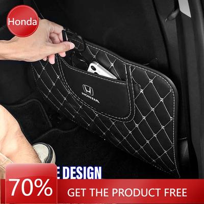 Dla Hondy Mata przeciw kopaniu do samochodu Mata ochronna przeciw zarysowaniom na oparcie siedzenia ze skóry PU do Honda Civic Accord CRV HRV Fit Jazz Ci