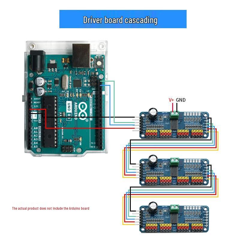 PCA9685 16-Channel PWM Servo Driver Board