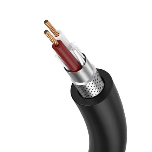 XLR Microphone Cable Converter, 3.5mm Male To XLR Male Cable, 3.5mm TRS Stereo Mini Jack AUX Cord Audio Cable (15cm)