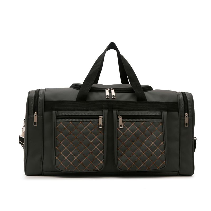 

Extra-large Capacity Hand Luggage Bag for Short Business Trips, Simple Single-shoulder Travel Bag for Outdoor Work Bag Can Be Used for Pulling Rod сірий колір