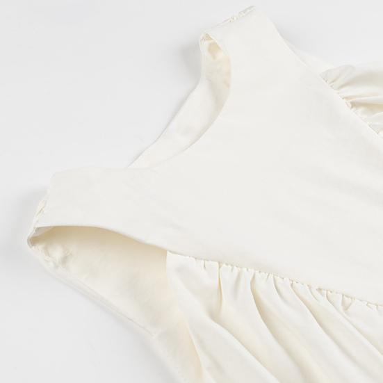 Women Vest Commuter Casual Style Shirt Tops Solid Color Loose Fit Round