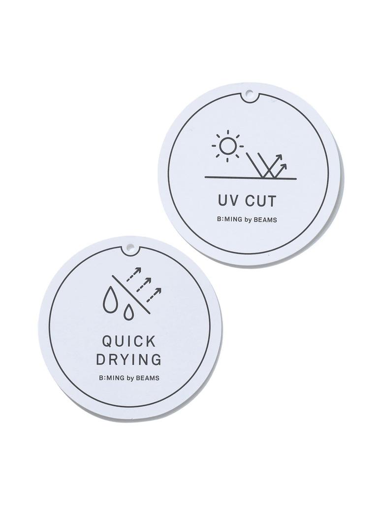 BEAMS Life Store by BEAMS Women's Land & Water V-Neck Cardigan, Long Sleeve Tee, Quick-Drying and UV Protection, Black, One Size