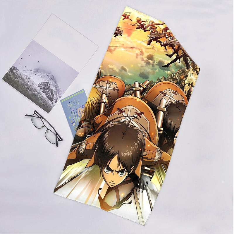 Attack Titan Fashion Beach Towel: Ideal for Summer Adventures Soft, Absorbent and Quick Drying Suitable for Swimming and Bathing