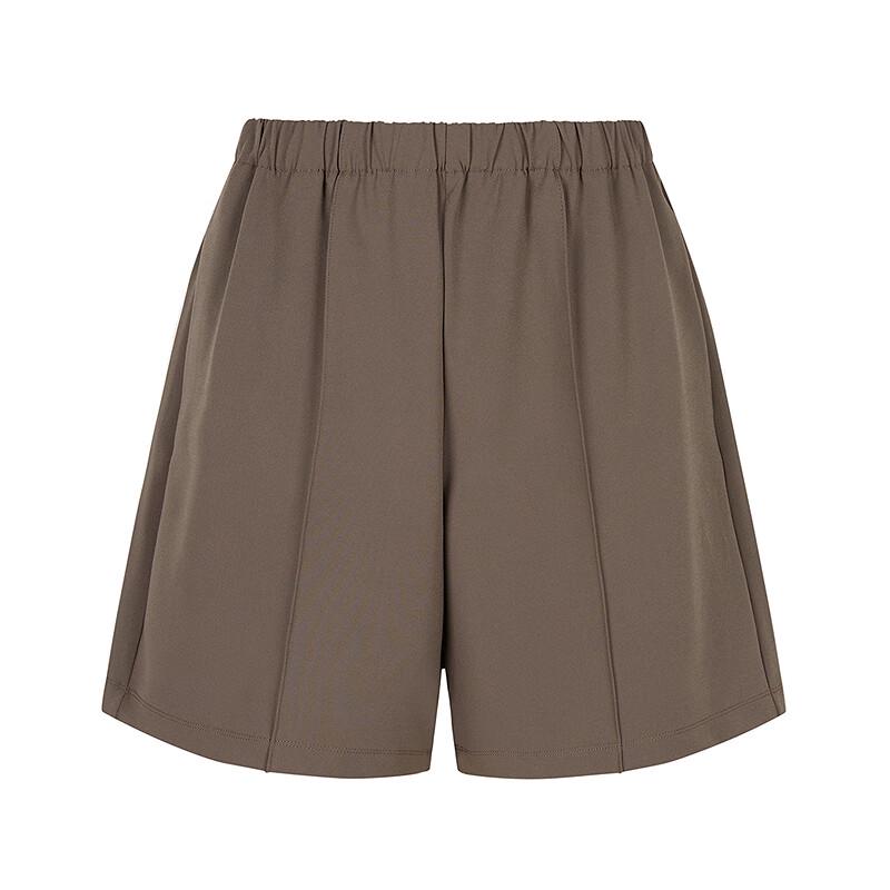 JNBY Women's Summer Elastic Waist Straight Leg Shorts