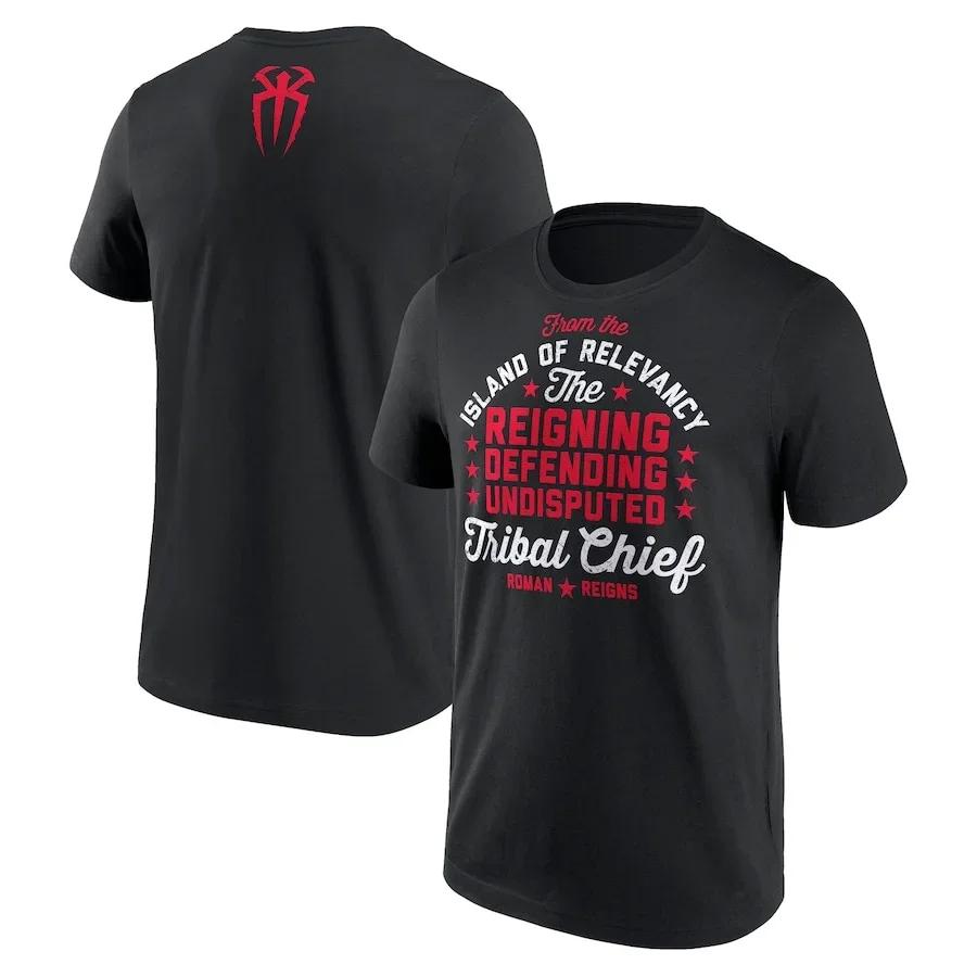 WWE Penta Mask T-shirt Summer Wrestling Competition Sports Men's and Women's Short Sleeve White Children's T-shirt Top 2025 New