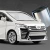 1/32 Toyota Vellfire MPV Alloy Car Model Sound and Light Pull Back Children's Toy Collectibles Birthday Gift
