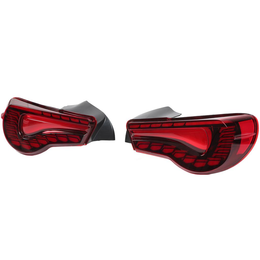 GTS Full LED Dynamic Tail Lights With Sequential Turn Signal Replacement for Subaru BRZ 2012‑2021