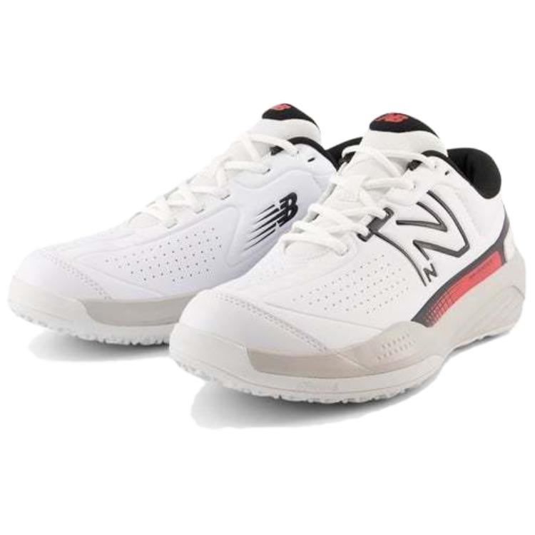 New Balance Nb 696 V5 Comfortable Low-Top Tennis Shoes Men sneaker White Red Black MCO696Y5