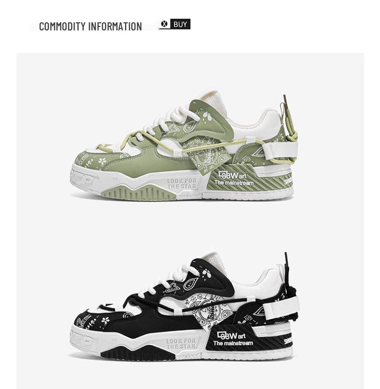 Pánské jarní ležérní tenisky 2025 - Všestranné, originální sportovní boty pro tátu se silnou podrážkou