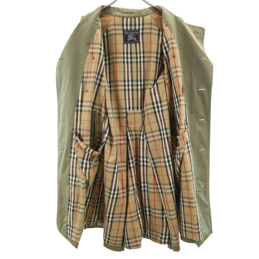Burberrys 90s Made in England Old trench coat khaki Men's Used