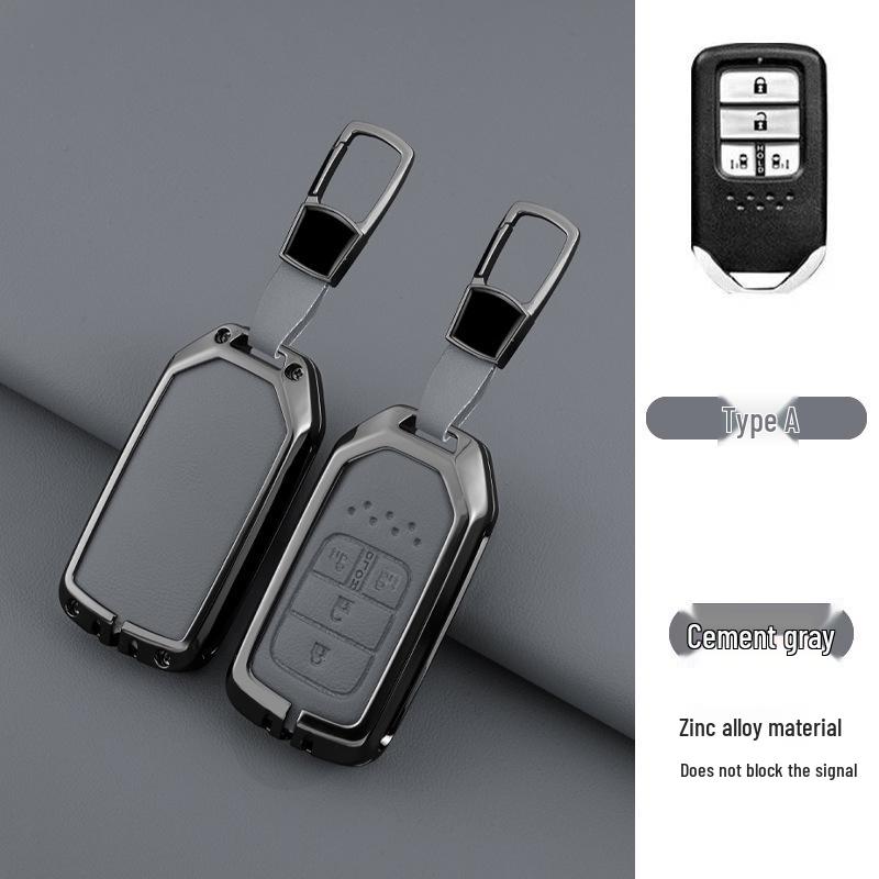 Stylish Metal Car Key Case for XRV, Fit, Vezel, URV, Fengfan, Xiangyu - Personalized Luxury Remote Shell Cover