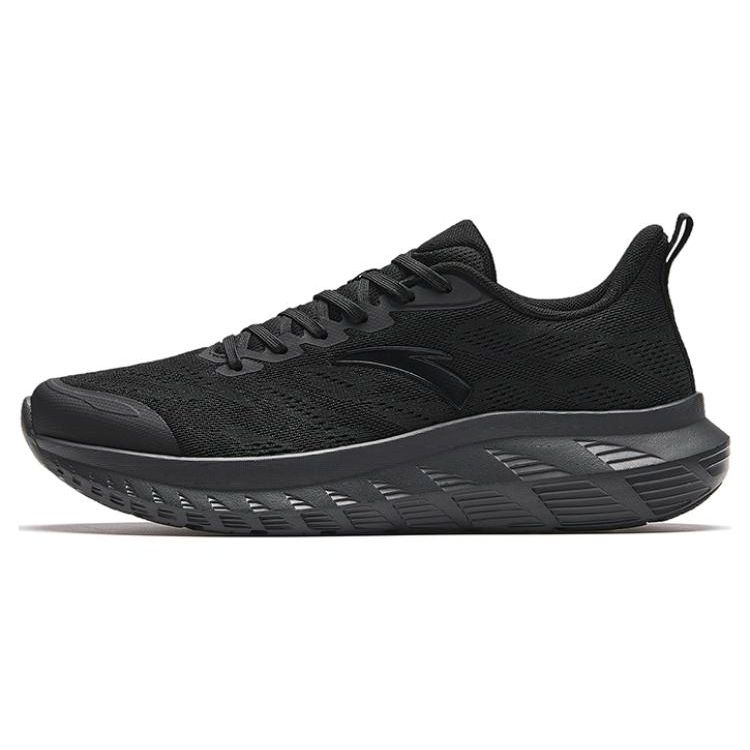 Anta Light Cloud Fabric Low-top Running Shoes Black Men s 112625530R-1 39
