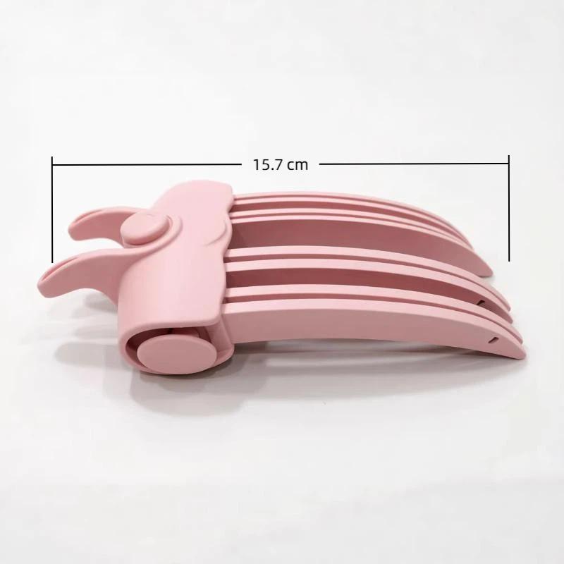 Heated Bangs Curling Clips Portable Hair Root Lifter Quick Heating No Frizz for Women Short Long Hair Styling
