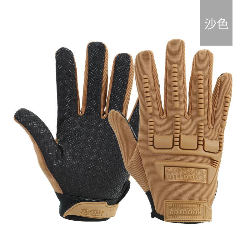 Taktische Outdoor-Handschuhe Radfahren Bergsteigen rutschfest Herren und Damen rutschfest Militärfans Feldtraining Leistung Vollfinger Fitnesshandschuhe