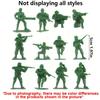 30/48pcs Soldier Action Figures Yellow Blue Green for Collectible Model Scenes Military Themed Party Decor Desktop Ornament JXB