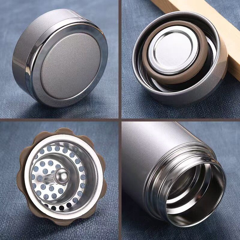 Xino Large-Capacity Insulated Cup, High-End Filter Tea Cup for Men and Women, 304 Stainless Steel Xino Cup, Genuine Product