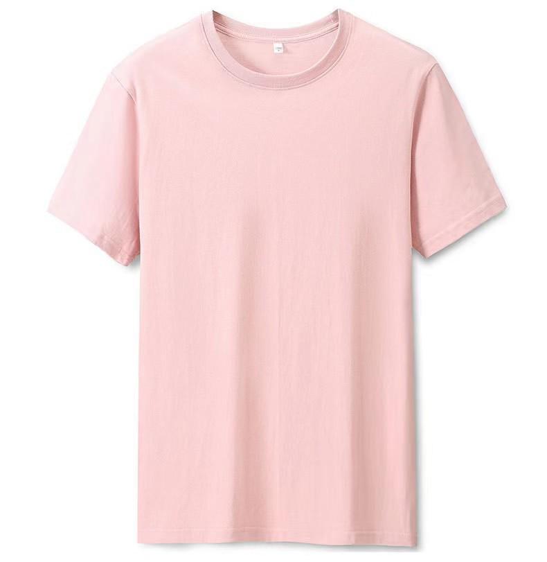 

Доступный: Мужская хлопковая футболка с коротким рукавом и круглым вырезом, 180 г - Однотонная, из чистого хлопка, Идеальна для лета и рекламы. M