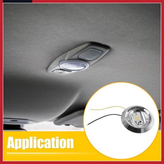 12V auto Reading lamp LED Roof Round Dome lamp Kit for Pontiac for Buick