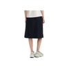 New FILA Casual Long Skirt Women's Jet Black F11W435302FBK