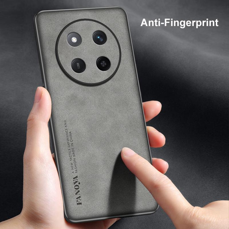 For Honor Magic 7 Lite 7Lite Case Luxury PU Leather Phone Case For Honor X9C Magic7 Lite 5G Back Cover Silicone Full Protection