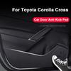 For Toyota Corolla Cross -2024 2025 Car Door Anti Kick Pad Leather Car Door Protective Sticker Car Styling Decor Accessories