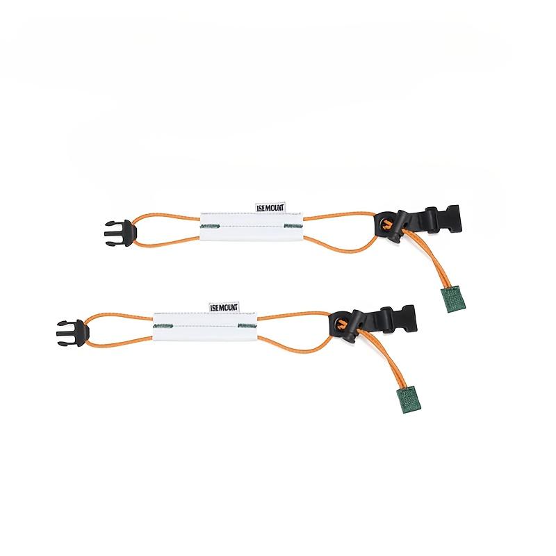 2pcs Reflective Cycling Leg Strap Elastic Adjustable Running Band with Storage Buckle for Outdoor Night Sports and Exercise