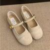 Fashion Fashion Retro Mary Jane Shoes Women Tabi Ballet Flats Suede Girl Style Moccasin Casual Barefoot Mujer Lolita Shoes Lolita Shoes