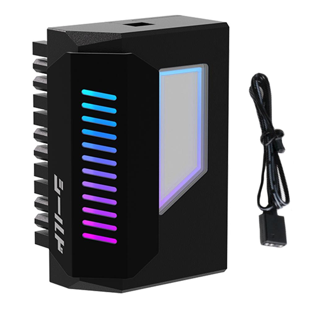 

Адаптер питания ATX 24 Pin to 180 с подсветкой Infinity Mirror ARGB(черный)