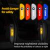 Car Reflective Door Sticker Safety Opening Warning Reflector Tape Decal For BMW X1 X2 X3 X5 X4 X6 X7 iX3 F20 F10 F07 E70 E46 E90