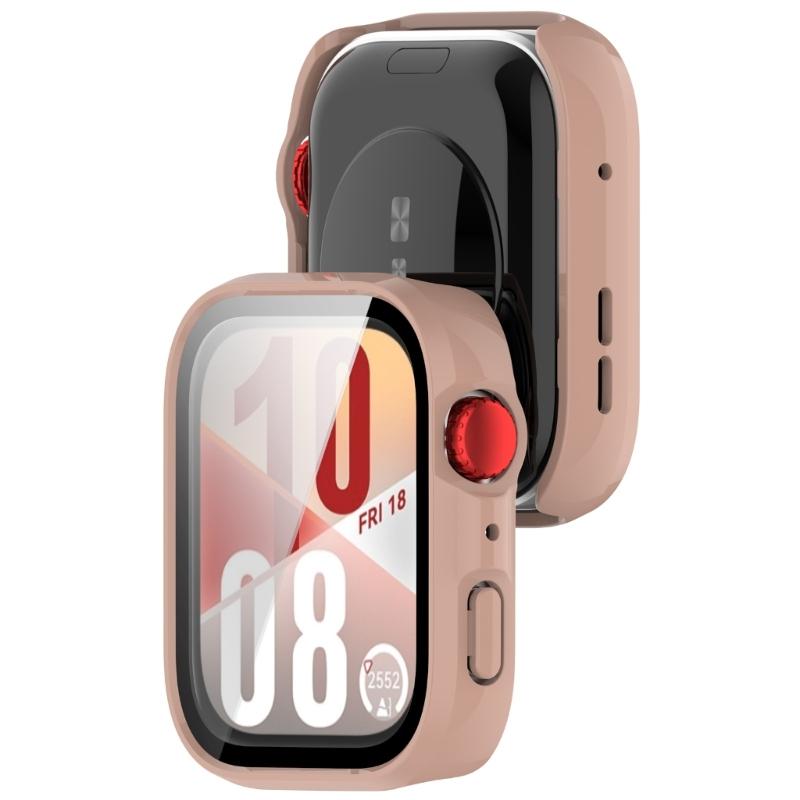 Scratch Resistant Case Skin For Watch Fit 4 Waterproof Screen Protector Shell Smartwatch Housing PC Glass Antidust Cover