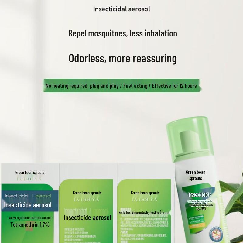 Portable Odorless Mosquito Repellent Spray (2-Pack)