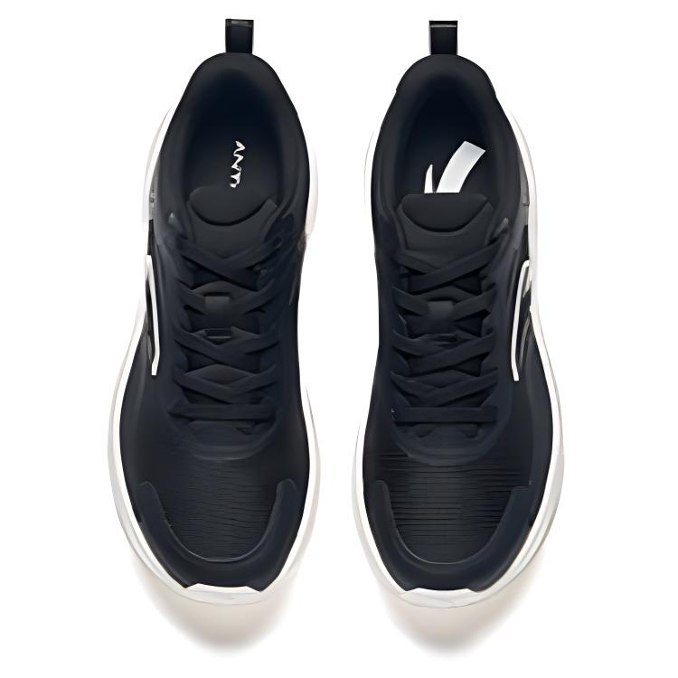 ANTA Women Chuang 50 Professional Cushioned Running Shoes Black White 122445506-5