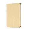 Three-Color LED Eye Protection Book Lamp: Wooden Carved Stackable Night Light