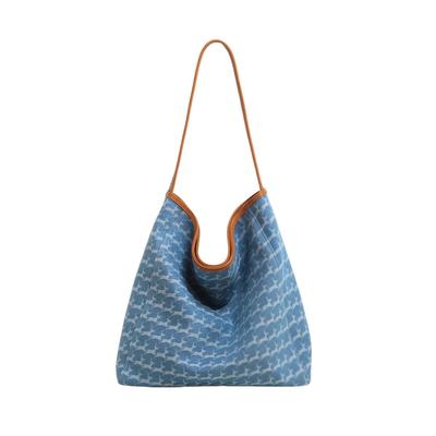 Shoulder Bag, Tote Bag, Women's Handbag, Commuter Bag, Blue