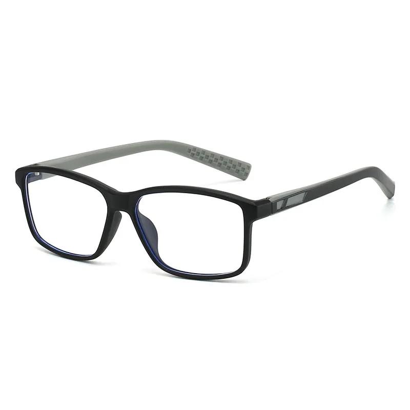 Unisex Classic Square Frame High-definition Anti-blue Light Reading Glasses Men's Fashion Sports Non-slip Far-sighted Glasses