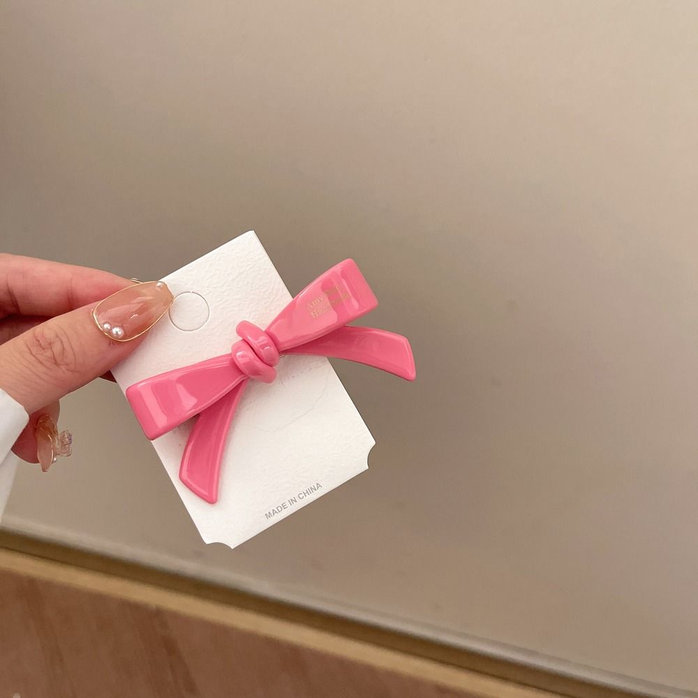 Hairpins Children Hair Clips Women Hair Clips Small Duckbill Clips Acetate Bow Hairpins Letter