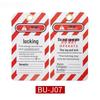 PVC Safety Lockout Tag