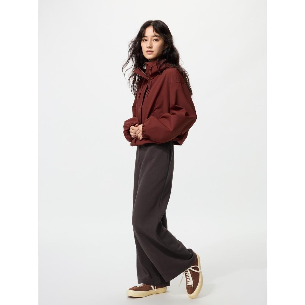 Uniqlo Japan Warm Fleece Straight Pants Short Length