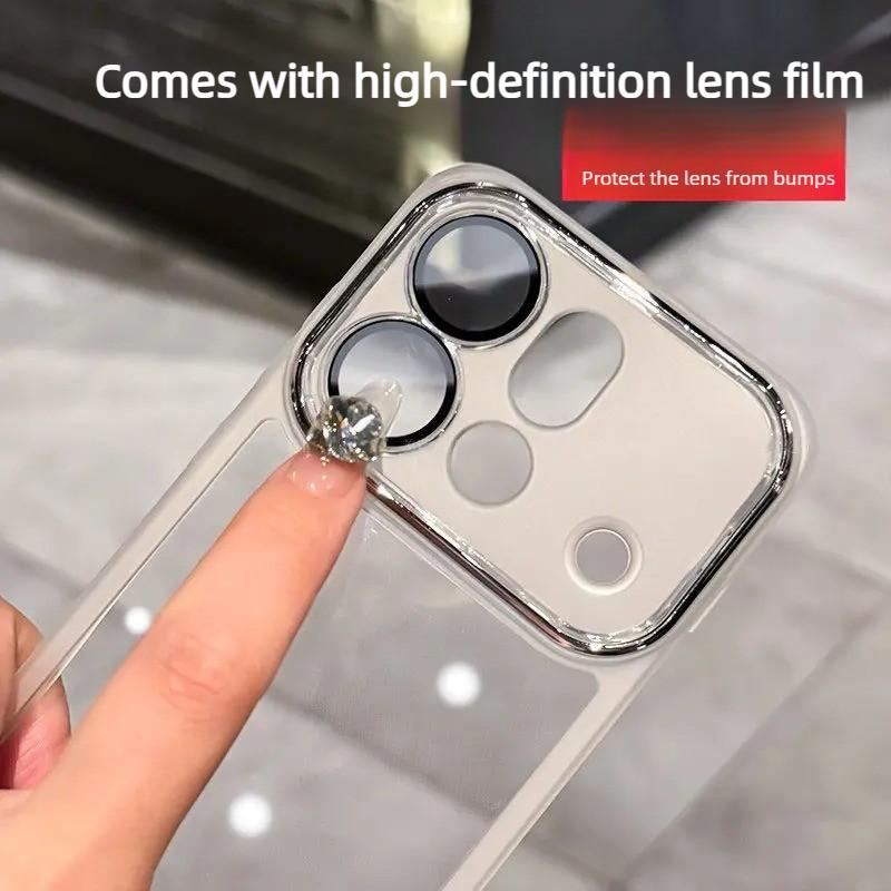 Luxury Transparent TPU Magnetic Phone Case For OPPO Find X9S Pro X9 Ultra X8S Plus X8Pro Lens Film Full-protect Shockproof Cover