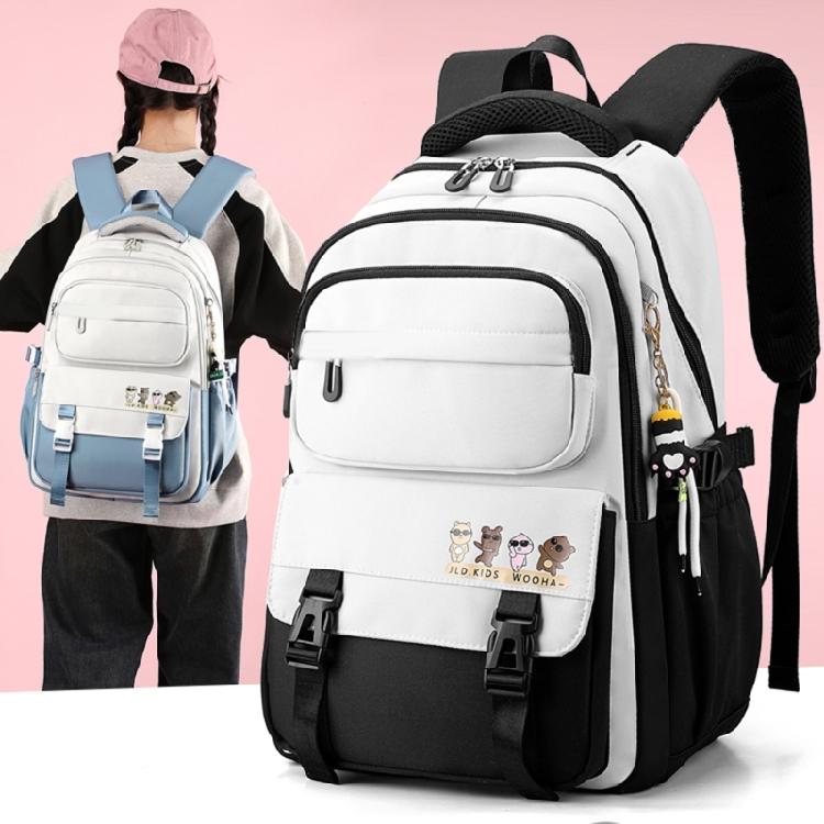 Large Capacity Backpack for Girl Boy Student School Backpack Teenager School Bag