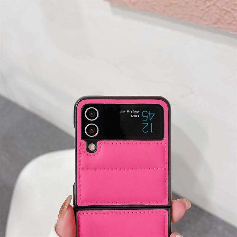Daunenjacken Luftpolster Hält Warm Für Magsafe Hülle Für Samsung Galaxy Z Filp 3 4 5 6 Fold 3 4 5 6 Faltbar Stoßfest TPU Hülle