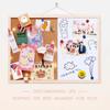 1PC 30x40cm Message Cork Board with Wood Frame Combination Bulletin Magnetic Marker Whiteboard And Drawing Board for Home Office