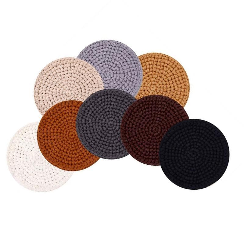 Complete Crochet Kits for Beginner, DIY Crochet Cup Coaster Kits with Yarn, Crochet Hook, Step-by-Step Instruction 1