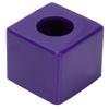 Portable Billiard Pool Cue Chalk Holder Protective Cover High End Accessory (purple)